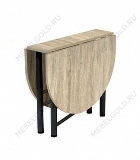 Стол-книжка Рим овал (дуб санома) | изображение 1