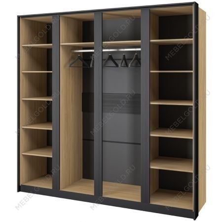 Шкаф для одежды Стенли МН-037-04 | изображение 1