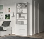 БРИМНЭС / СИРИУС Стеллаж ИКЕА / IKEA 2 ящика 78х190 белый | изображение 4