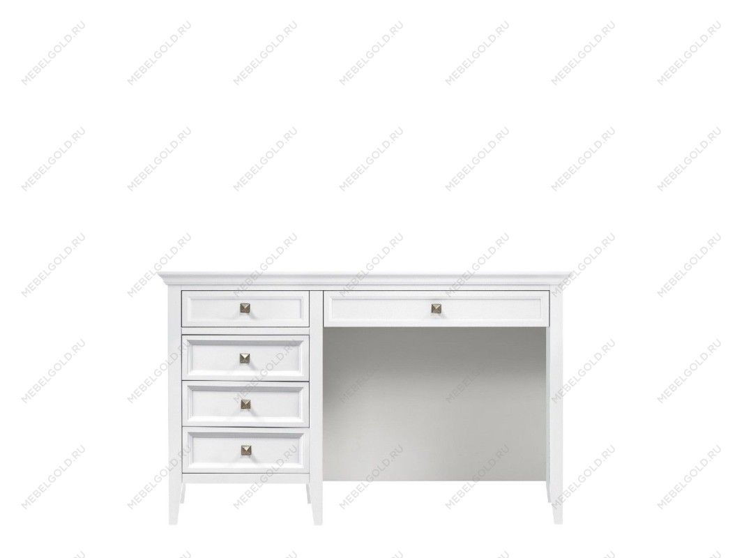 Стол письменный однотумбовый Manhattan (Белый)