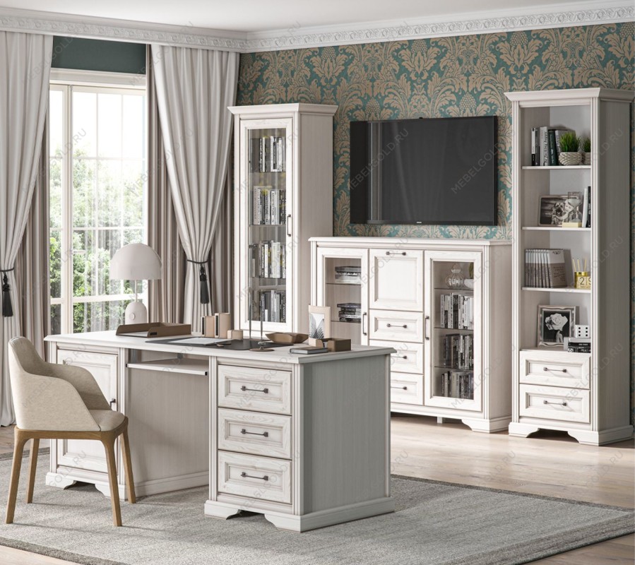 Шкаф-витрина Стилиус REG1W2S (Лиственница сибирская) | изображение 4