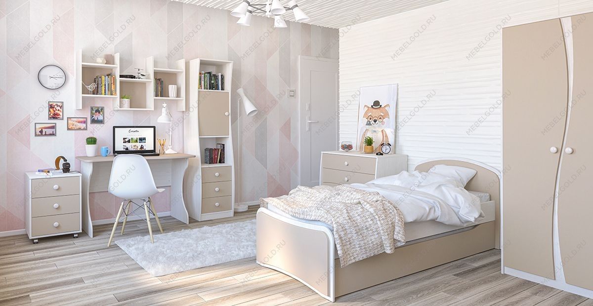 Настенная полка Комби МН-211-07 капучино | изображение 1