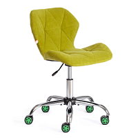 Кресло SELFI, флок, олива, 23