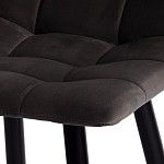 Стул полубарный CHILLY (mod. 7095пб) темно-серый barkhat 14/черный | изображение 7