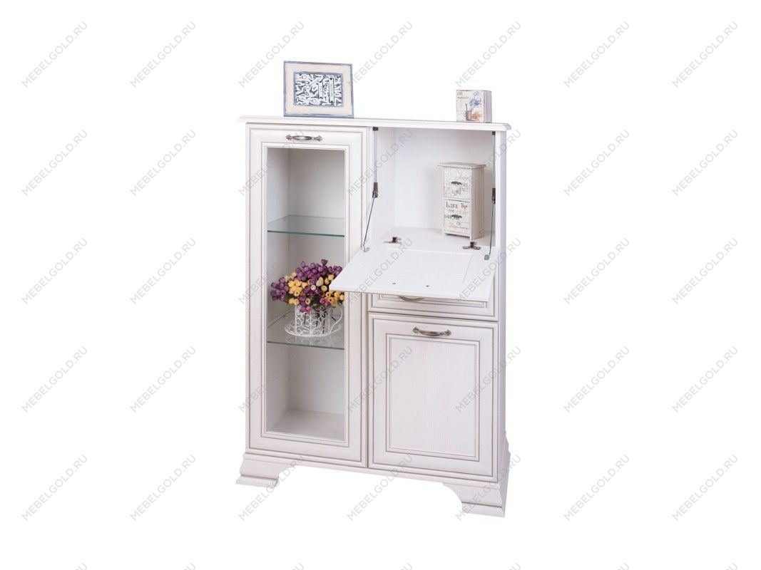 Тумба Тиффани 1V2D1S вудлайн кремовый - Выставка м. Марьина роща | изображение 5