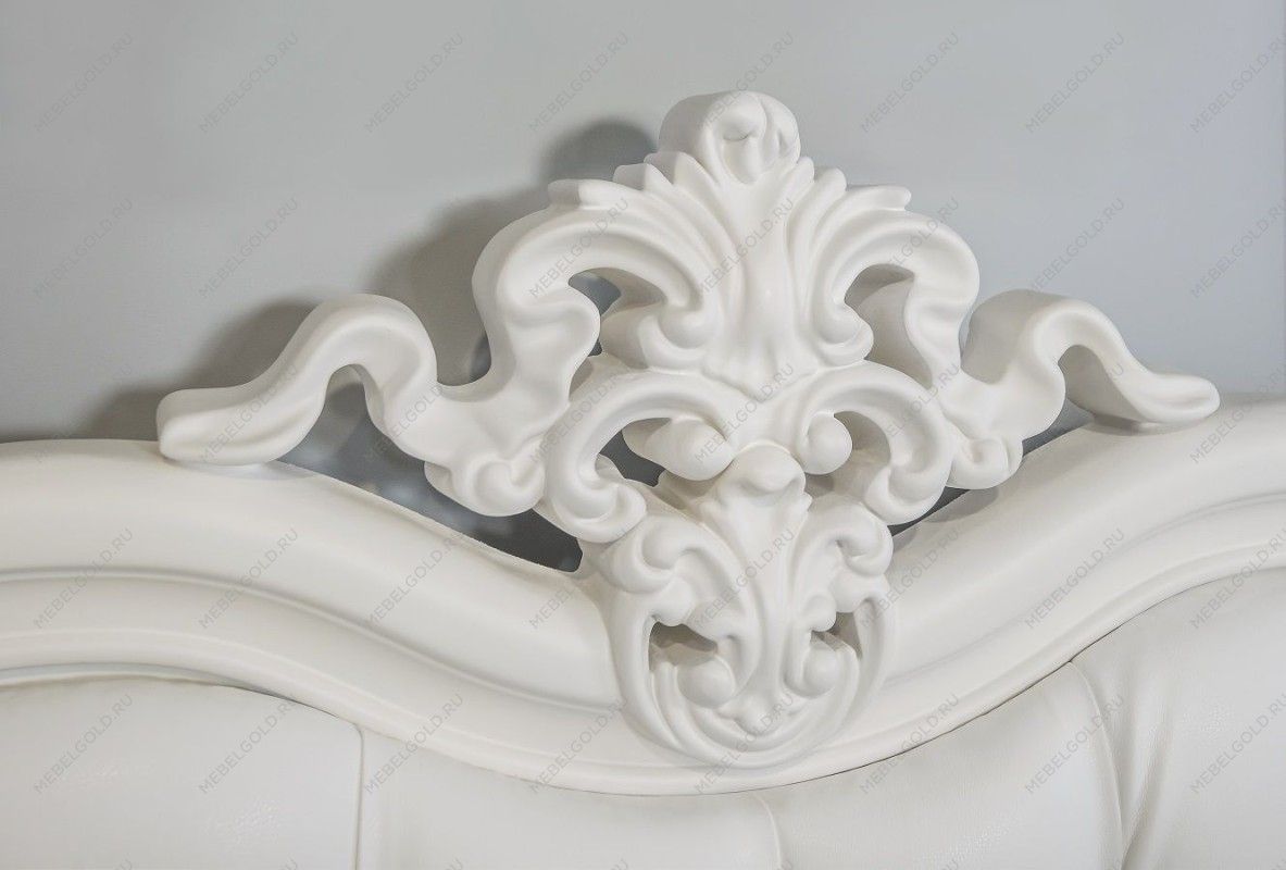 Диван кровать Мишель белый матовый | изображение 9