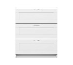 BRIMNES / СИРИУС комод ИКЕА / IKEA 3 ящика белый | изображение 1