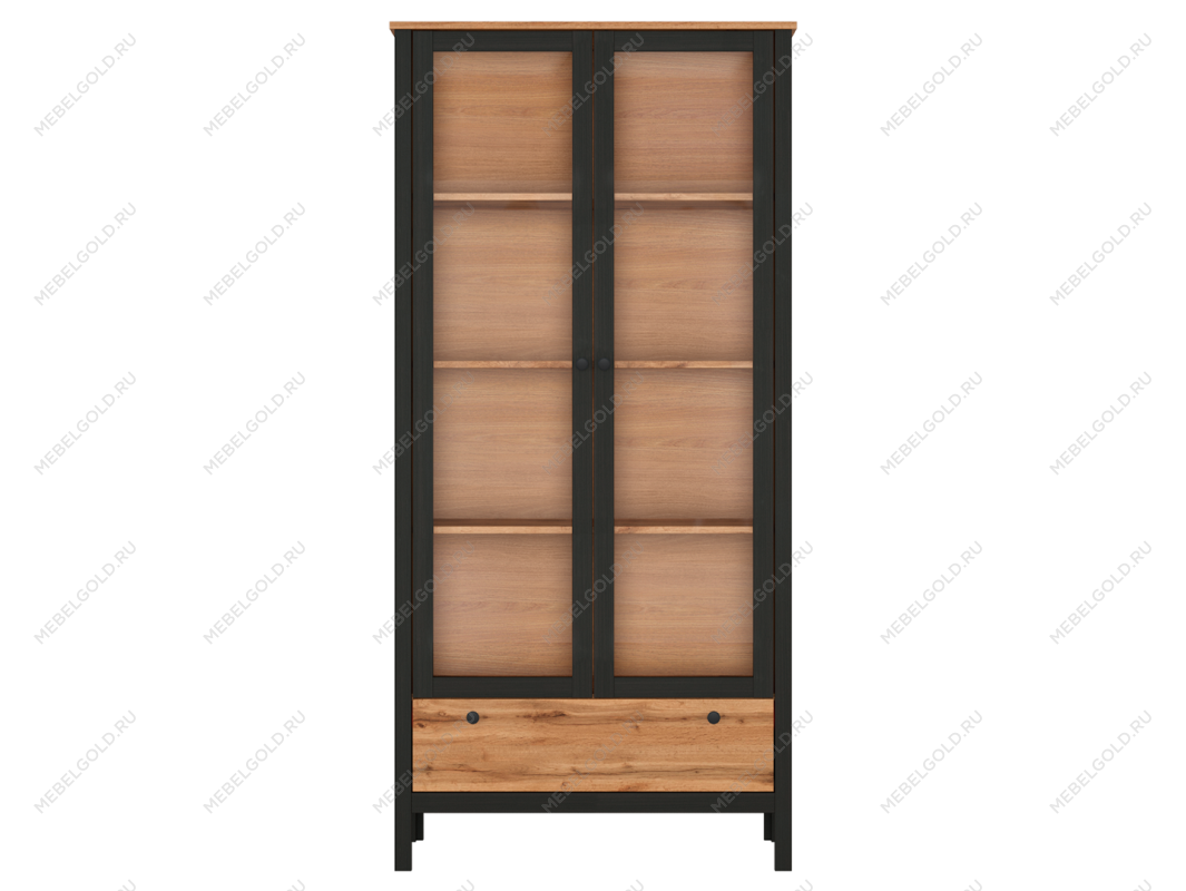 Шкаф-витрина Лофт REG2W1S