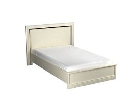 Кровать (каркас) 1200, Сиена (1490*2110*1100) Береза бежевая, 12324