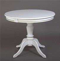 Стол Эгина (Белый/патина золото)