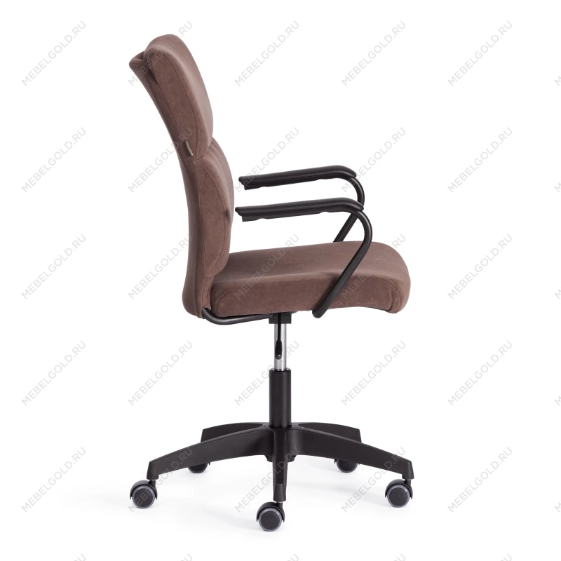 Кресло BENEFIT, флок, коричневый, 6 | изображение 1