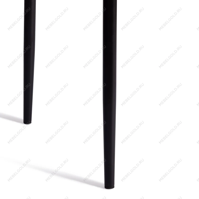 Стул VERTER (mod. BC577-DC), металл, флок, 41 х 52 х 95 см, Dark grey (темно-серый) HLR24 / черный | изображение 7