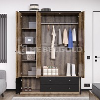 Шкаф 3-створчатый Джаггер 3DG2S Z