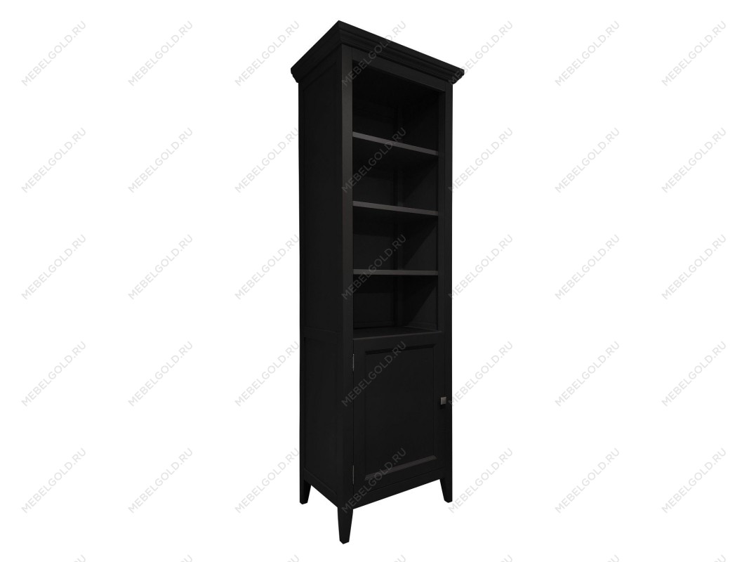 Стеллаж узкий левый Manhattan (Черный) | изображение 1