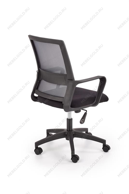 Кресло компьютерное Halmar MAURO (черный/серый) | изображение 2