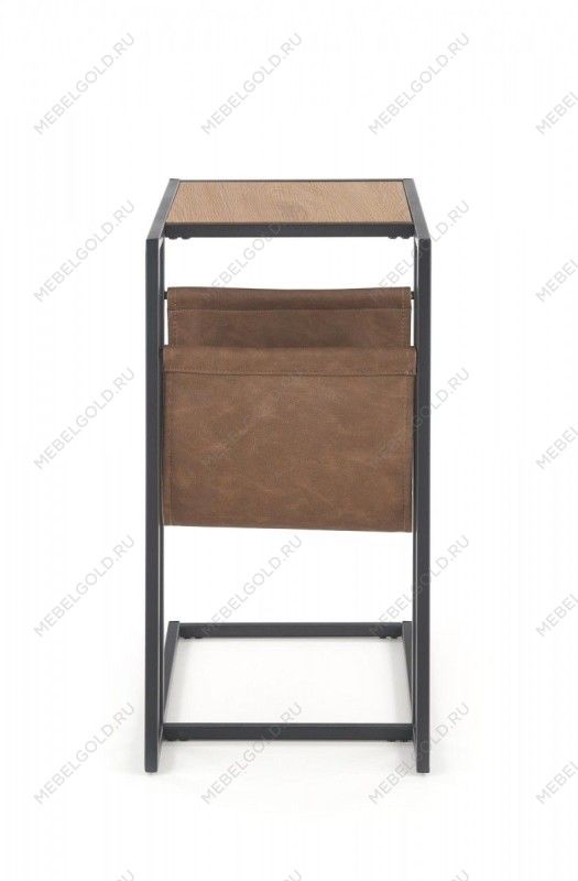 Стол журнальный Halmar COMPACT (дуб золотой/черный) | изображение 1