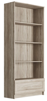 БРИМНЭС / СИРИУС Стеллаж ИКЕА / IKEA 1 ящик 78х190 сонома