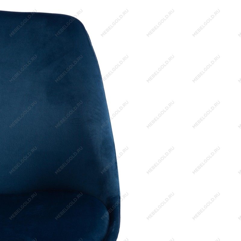 Стул TULIP SOFT (mod. 74) синий (HLR 63)/натуральный | изображение 5