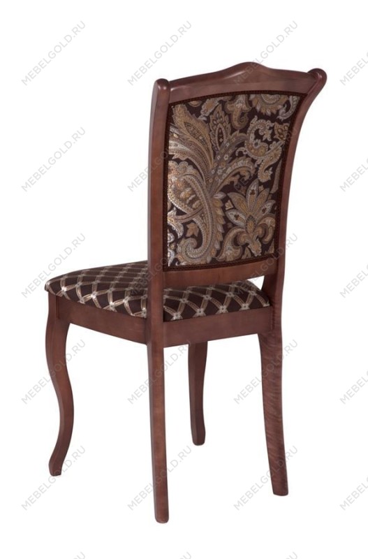 Стул Константа (тон 317 темно-коричневый + патина черная/ткань Афитап коричневый/компаньон) | изображение 4