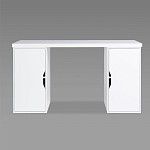 ИНГАР 2/ДВ/ДВ стол письменный 140x75x55, белый | изображение 1