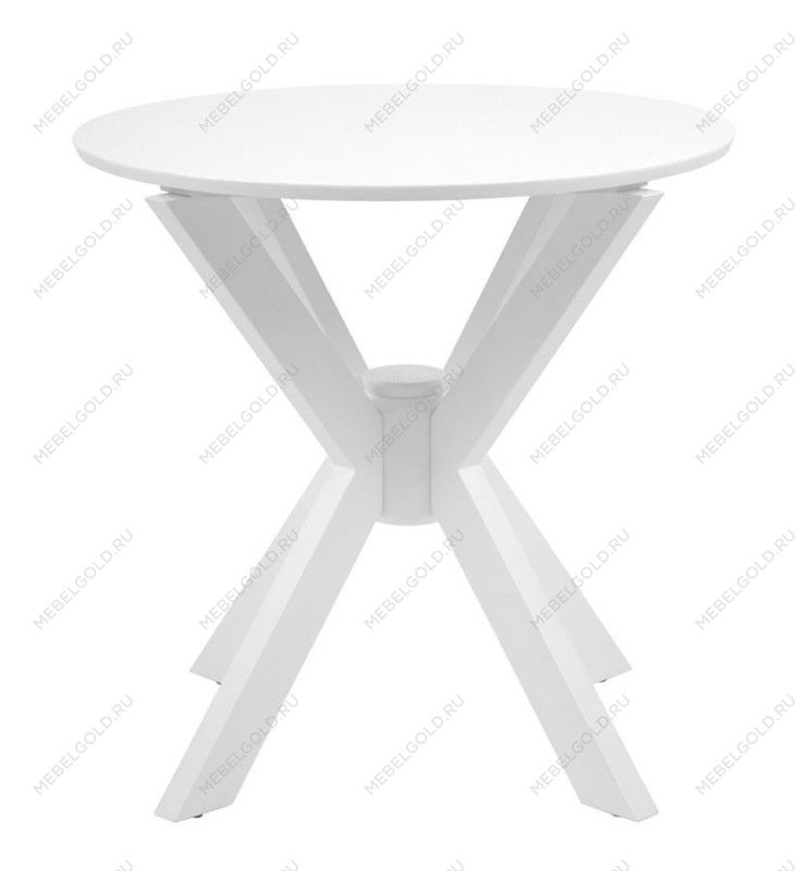Стол Милан 800 не раскладной (белая эмаль)