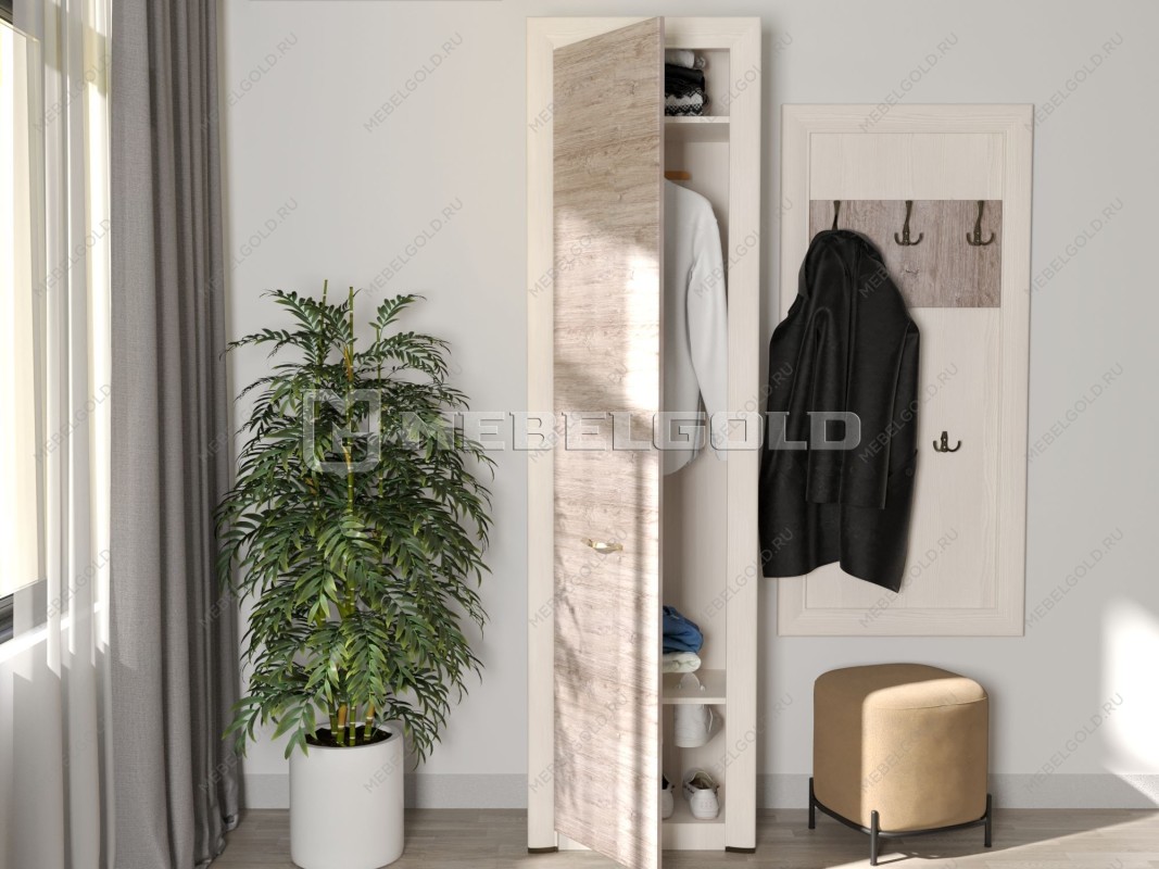 Шкаф 1-створчатый Оливия 1DW | изображение 2