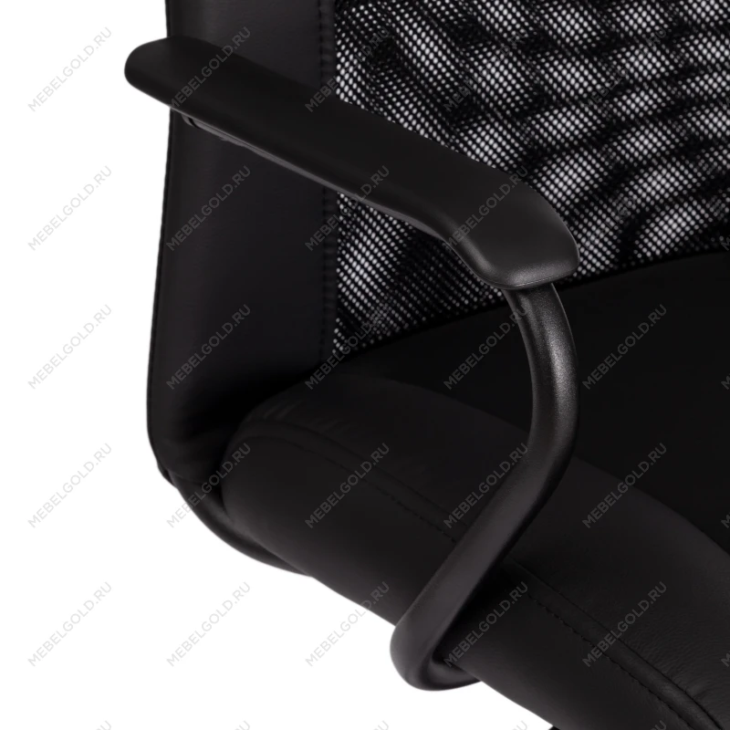 Кресло STAFF, кож/зам/ткань, черный, 36-6/W-11 | изображение 6