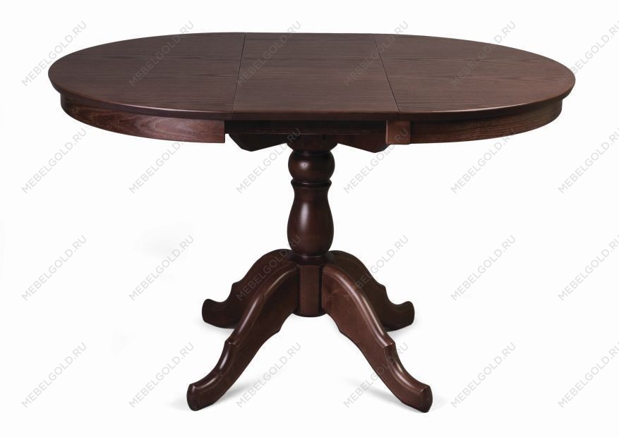 Стол обеденный Круглый-0090 (темный тон) | изображение 1