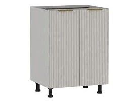 Стол 2-х дверный С-60, Монза (600*523*820) Экокожа Бежевый, 23106