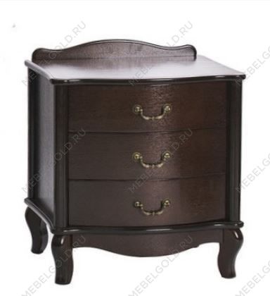 Тумбочка прикроватная Джульетта 3 ящ. (венге)