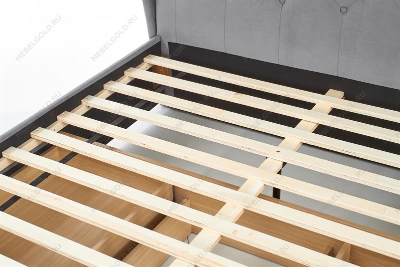 Кровать Halmar SABRINA 160 (серый) | изображение 1