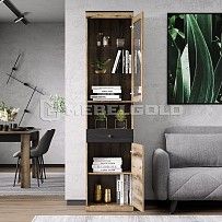 Шкаф с витриной Джаггер 1V1D1SN