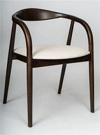 Полукресло венское Diona (темный орех/ткань Тесла 01)