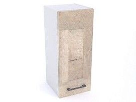 Шкаф ШГ-30, Дублин (300*320*720) Дуб галифакс белый, 21637