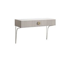 Стол туалетный (консоль) Bogemia Fillini (Шелк) (Novabuk/Золото) БМСТ-1(FI)