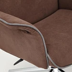 Кресло CHARM, флок, коричневый, 6 | изображение 7