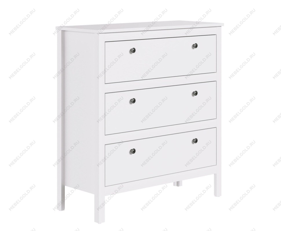 Комод Ева (Хельга) KOM3S белый | изображение 1