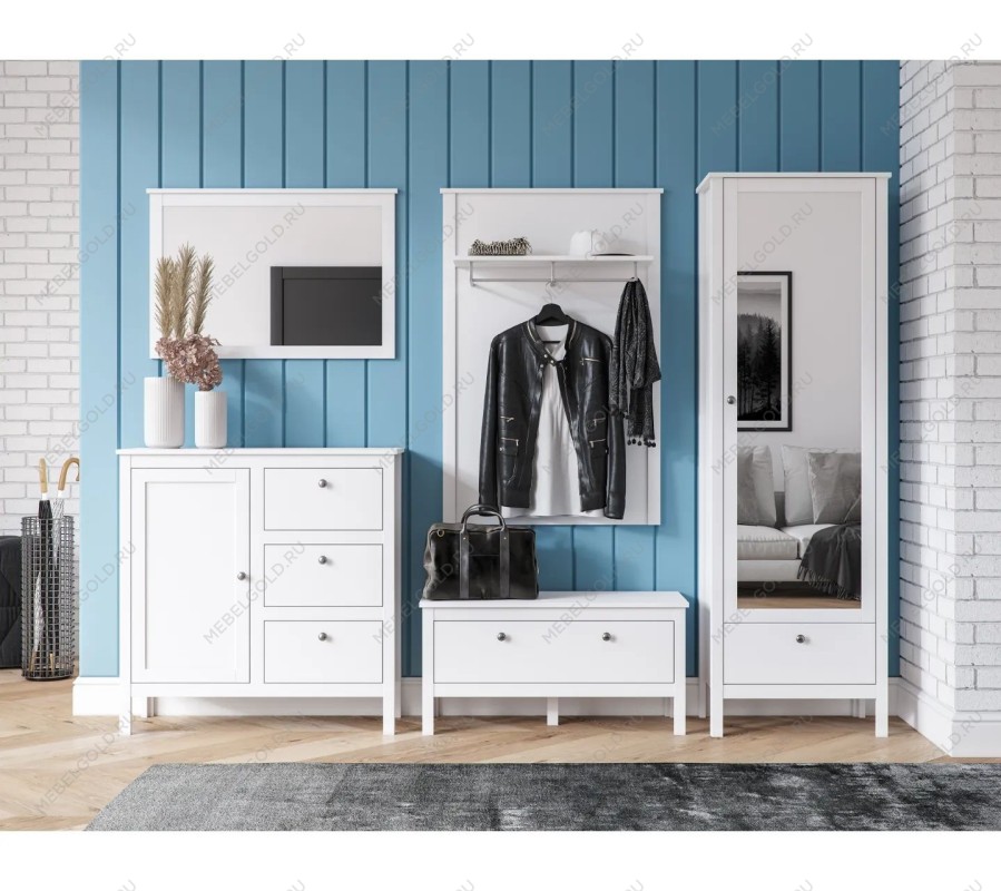 м. Марьина Роща - Шкаф Ева (Хельга) SZF1W1S/60 белый | изображение 9