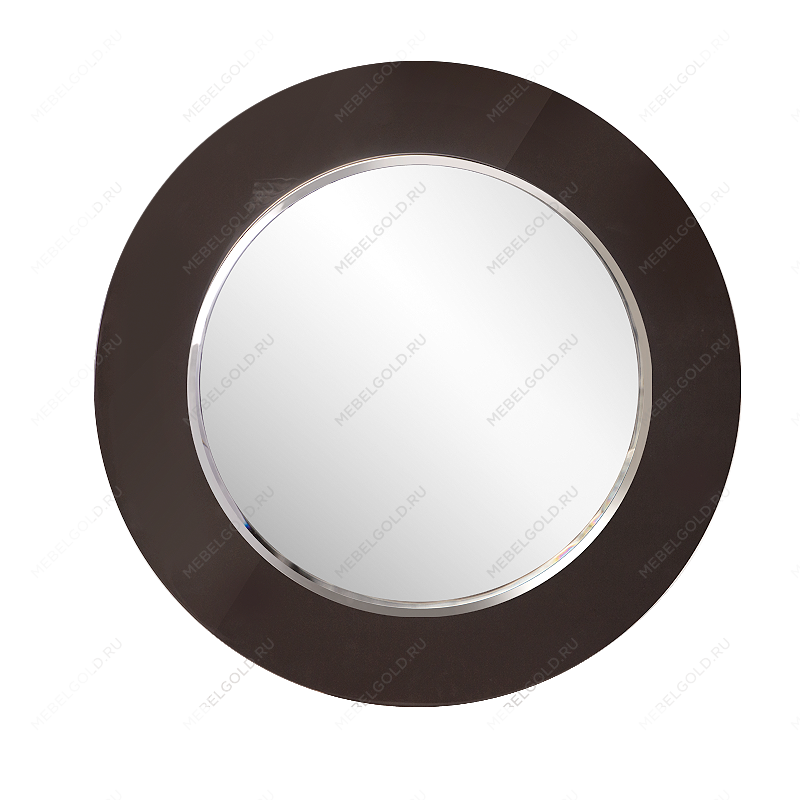 Зеркало круглое РМ/02 орех империя