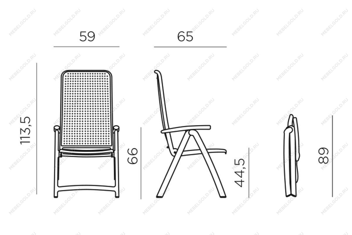 Стул Darsena, белый | изображение 7