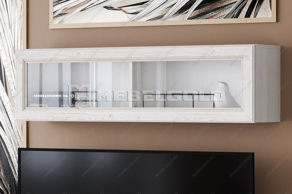 Шкаф навесной Стилиус SFW1W (Лиственница сибирская) | изображение 2