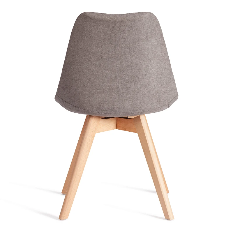 Стул TULIP SOFT (mod. 053V), дерево/пластик/ткань, 49,5 x 54,5 x 84 см, Серый (Grey) LY1701-26 | изображение 3