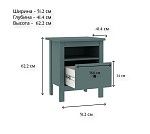 САГА тумба темно-бирюзовая | изображение 4