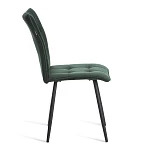 Стул обеденный Bari, велюр, 46х55х89, Deep Forest (изумруд) | изображение 1