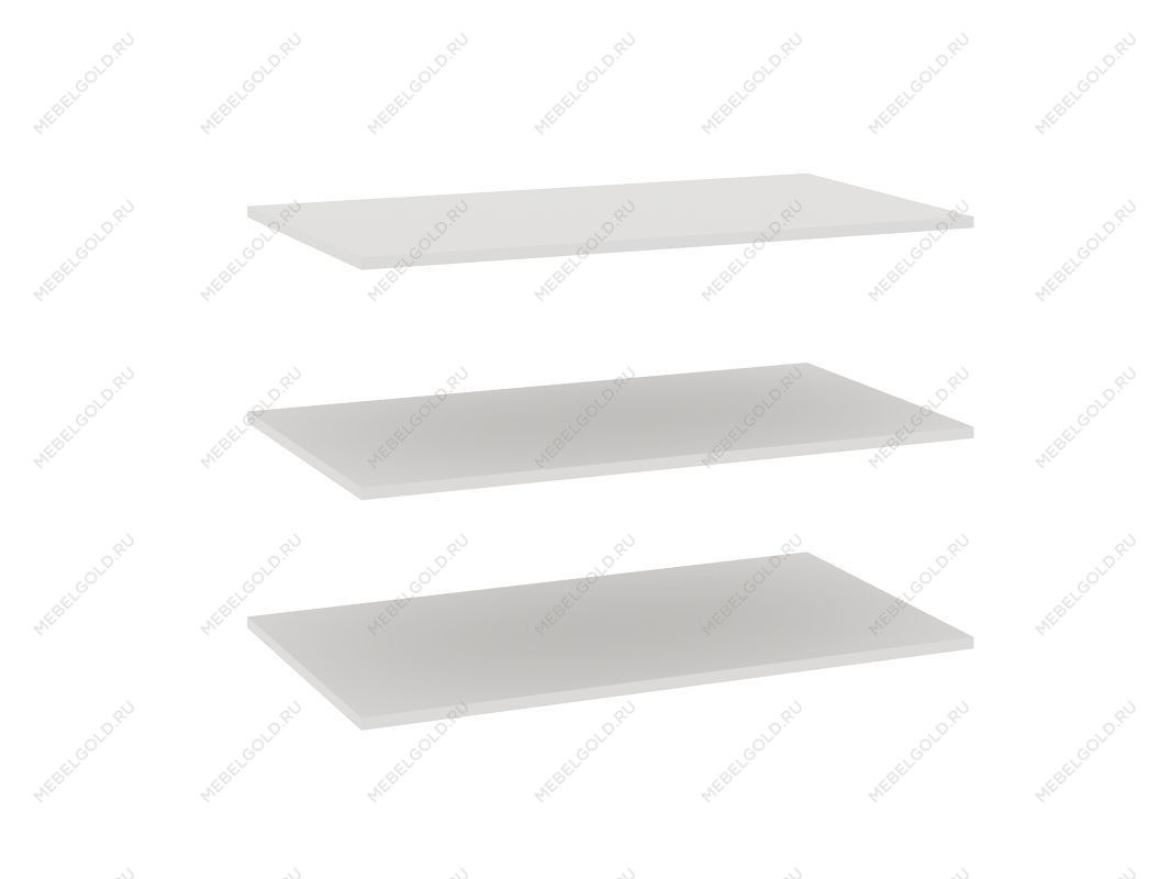 Доп. полки в 2, 3, 4-дверный шкаф, Аврора (882*490*16) Дуб Мария/Кашемир, 12722