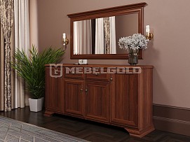 Зеркало Кентаки LUS/155 каштан