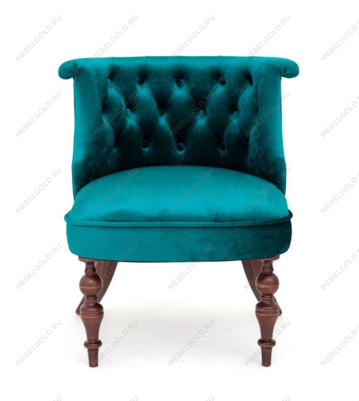 Кресло Бархат (темный тон/23 - изумрудный)