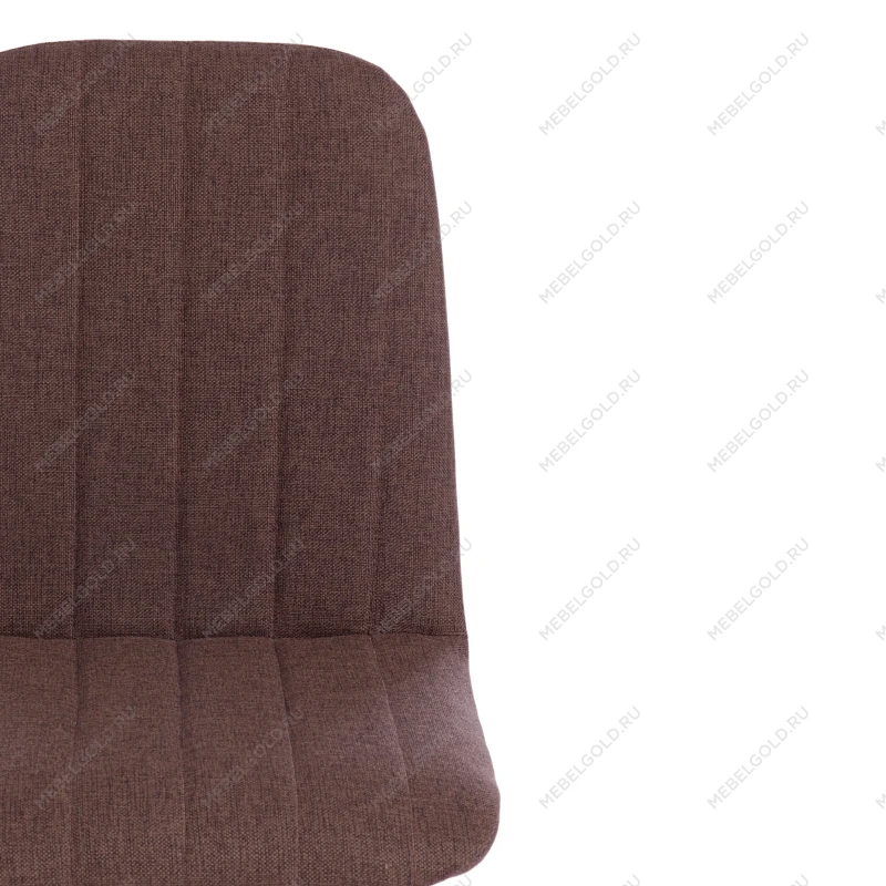 Стул ARC, ткань/металл, 46 х 52 х 88 см, коричневый 01/черный | изображение 5