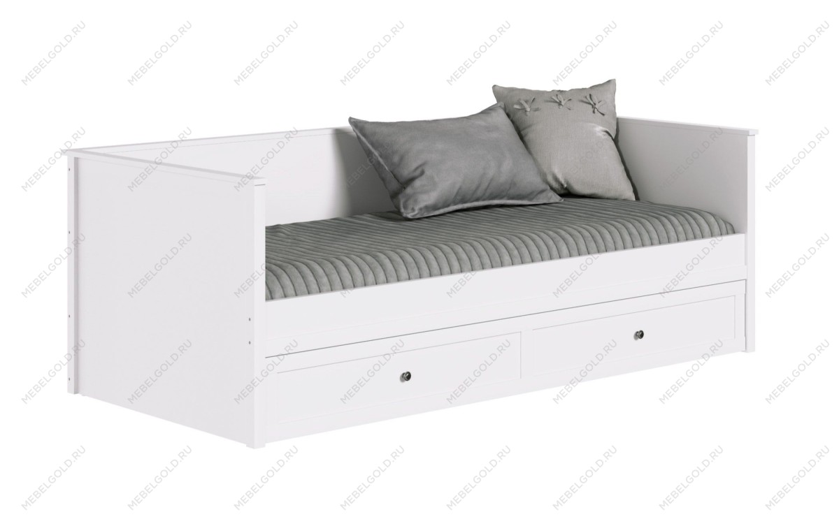 Кровать Ева (Хельга) LOZ90 белый | изображение 1