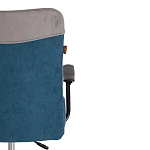 Кресло FLY, флок, серый/синий, 29/32 | изображение 8